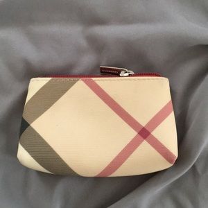 Authentic Burberry Change Purse Like New